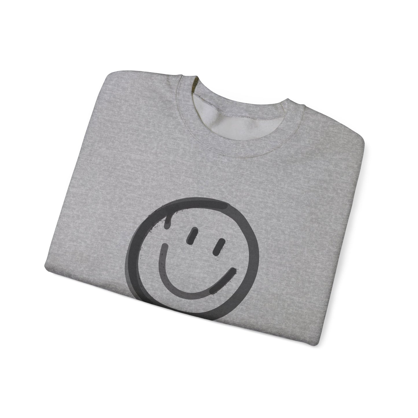 Claimed. Happily. Smiley Crewneck Sweatshirt