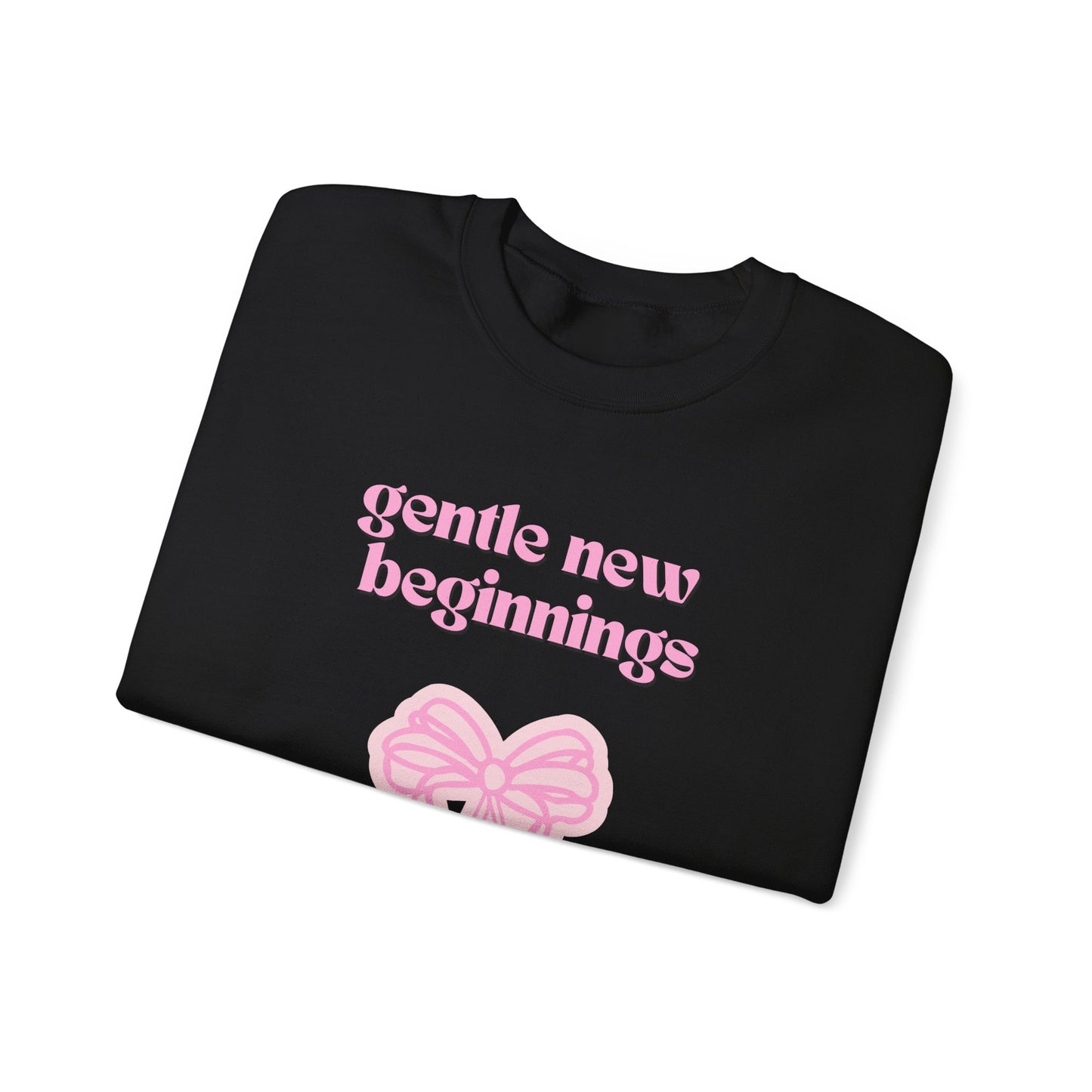 Sudadera de cuello redondo con cereza rosa Gentle New Beginnings