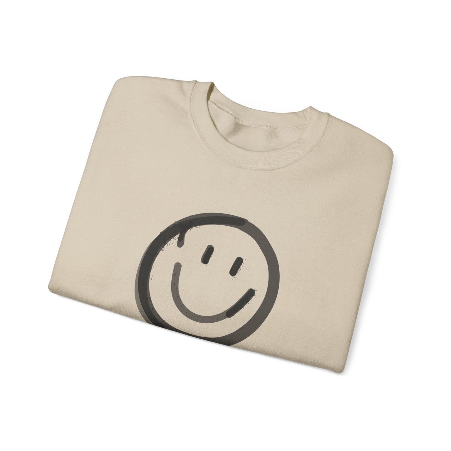 Claimed. Happily. Smiley Crewneck Sweatshirt