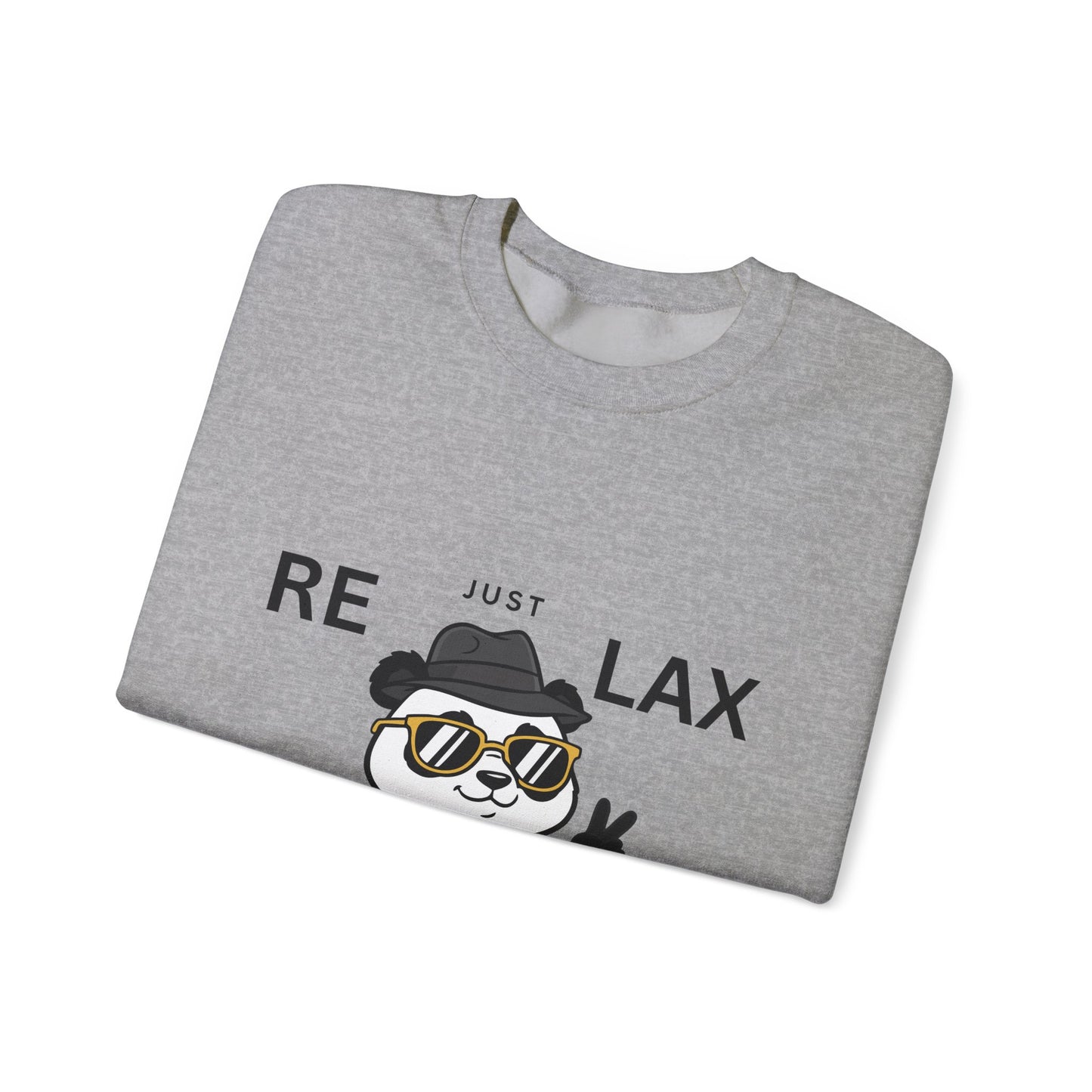 Sudadera de cuello redondo Just Relax Panda