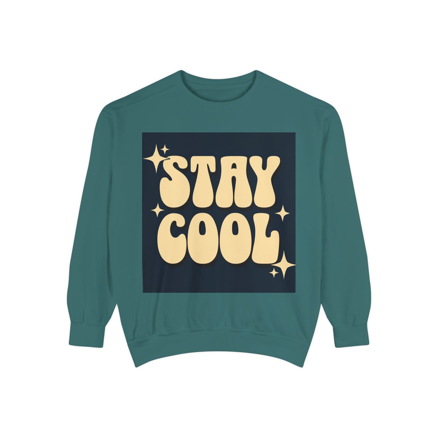 Sudadera Stay Cool — Jersey gráfico retro de los años 70