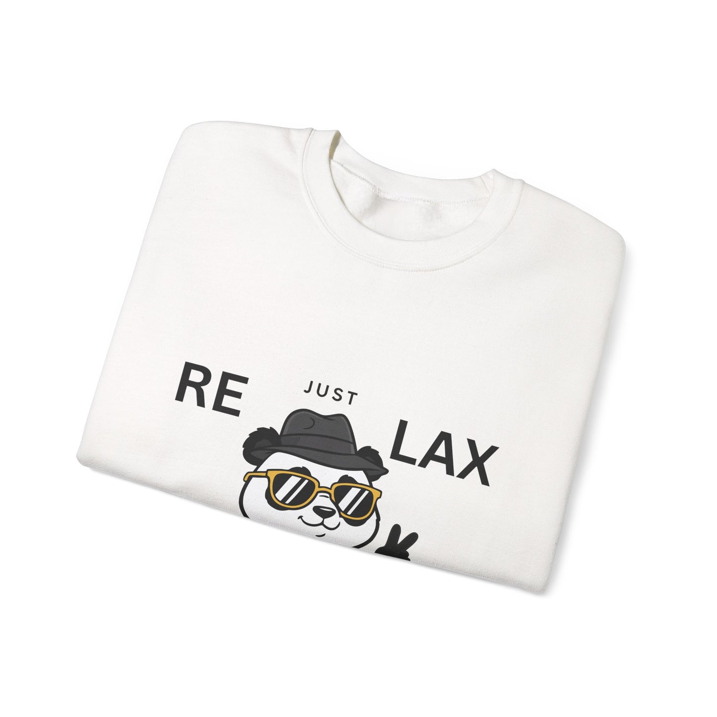 Sudadera de cuello redondo Just Relax Panda