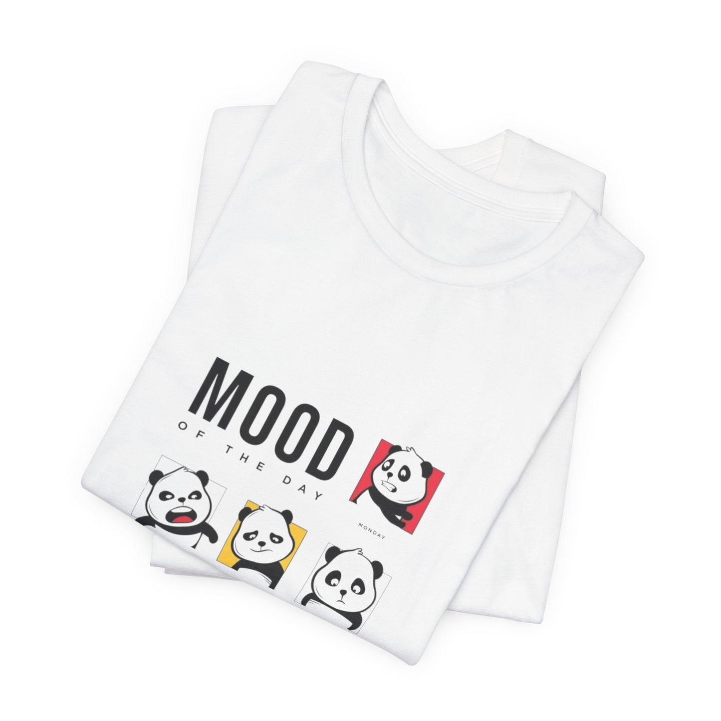 Mood Panda T-Shirt — Cute Emoji Panda Moods Tee