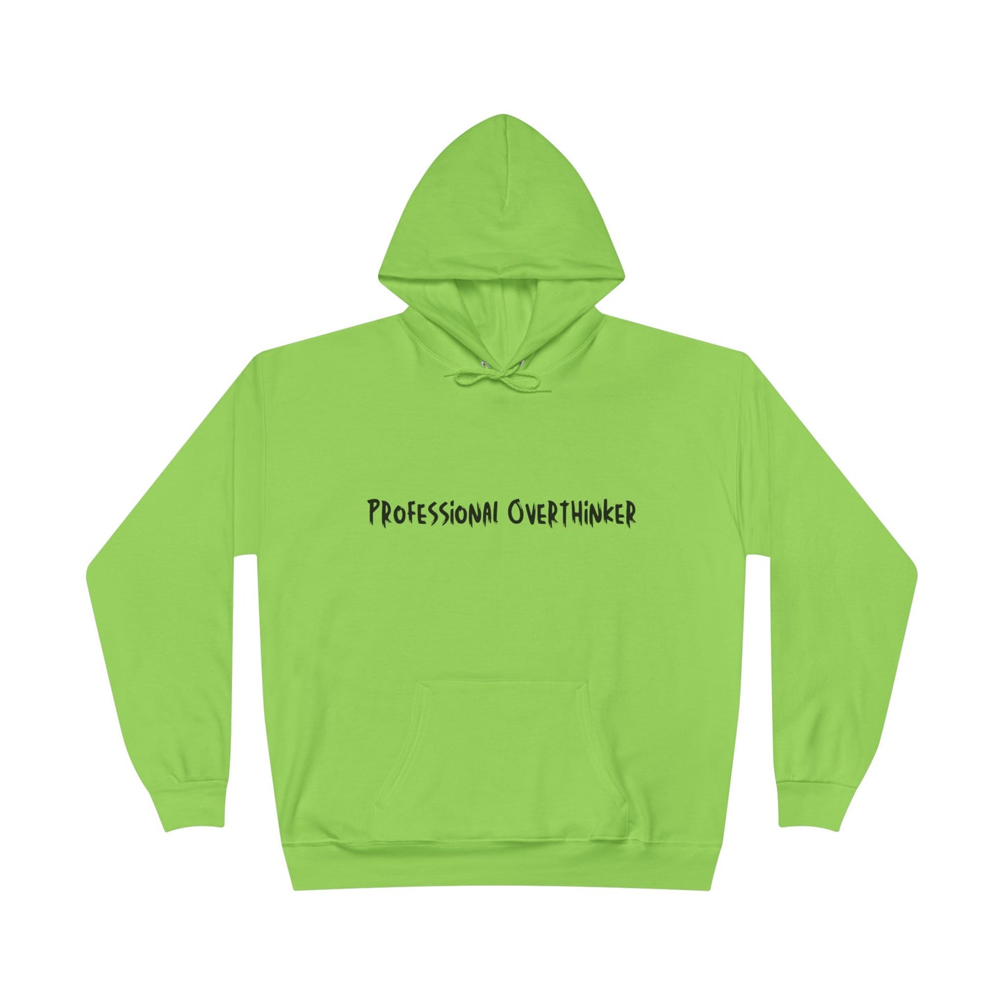 Professional Overthinker Hoodie — Funny Casual Pullover for Thinkers