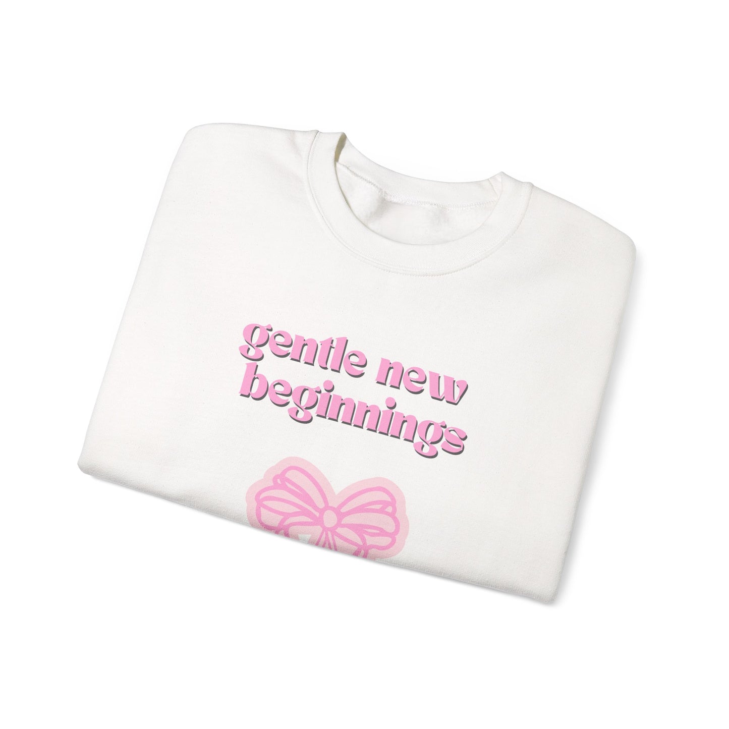 Sudadera de cuello redondo con cereza rosa Gentle New Beginnings