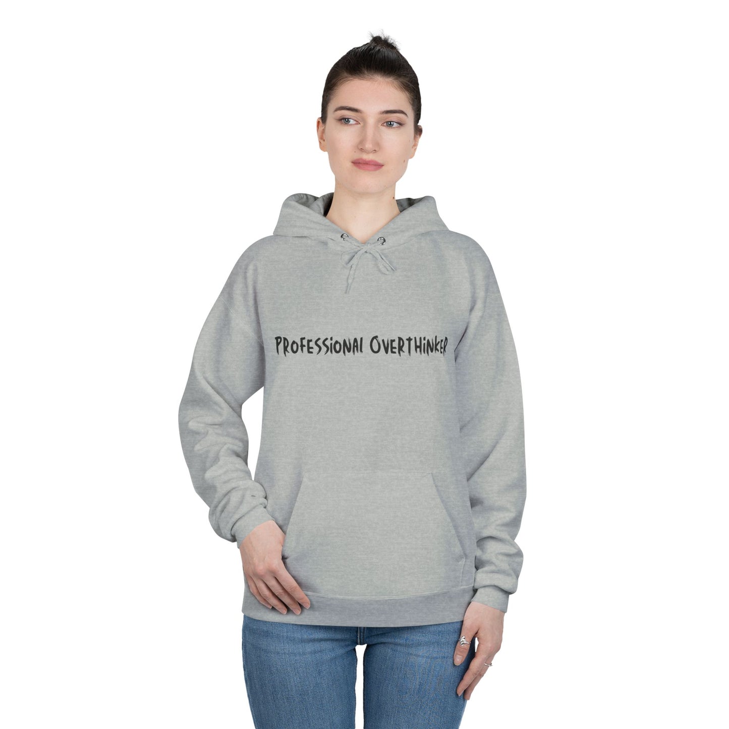 Professional Overthinker Hoodie — Funny Casual Pullover for Thinkers