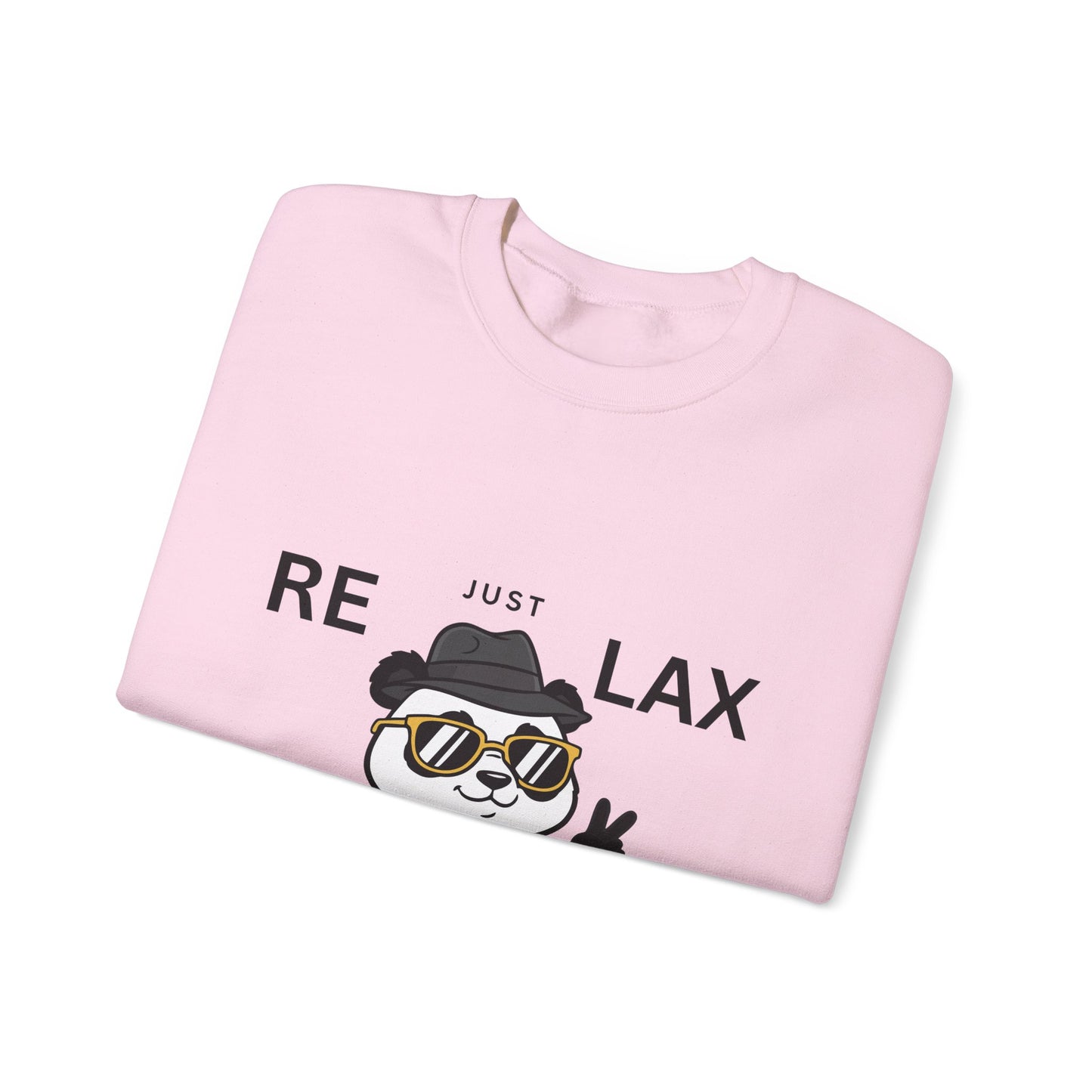 Sudadera de cuello redondo Just Relax Panda