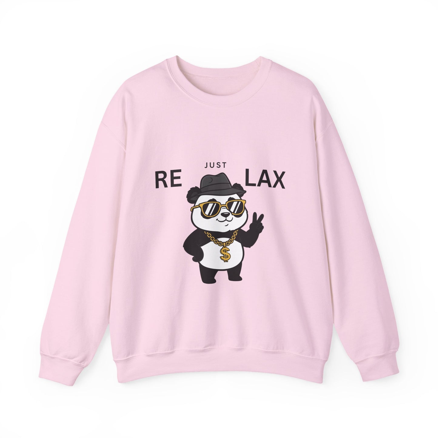 Sudadera de cuello redondo Just Relax Panda
