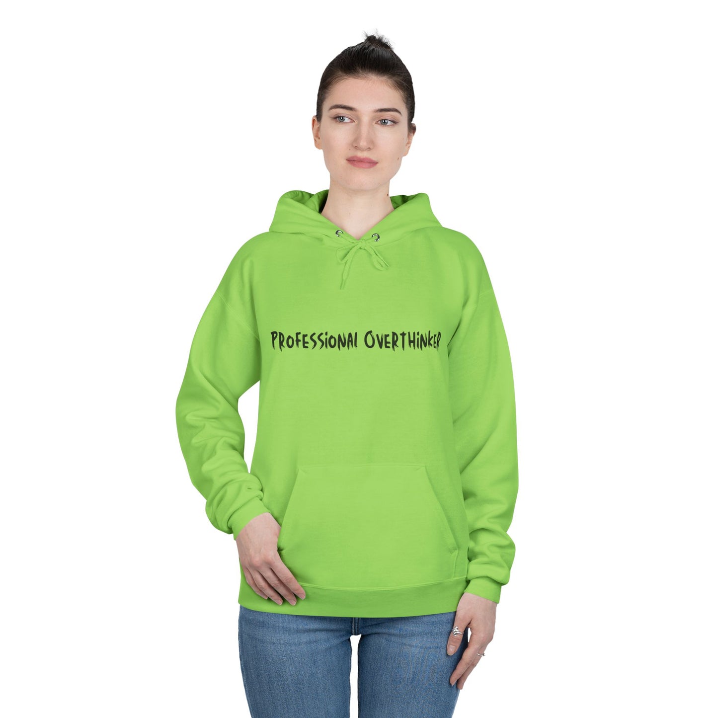 Professional Overthinker Hoodie — Funny Casual Pullover for Thinkers