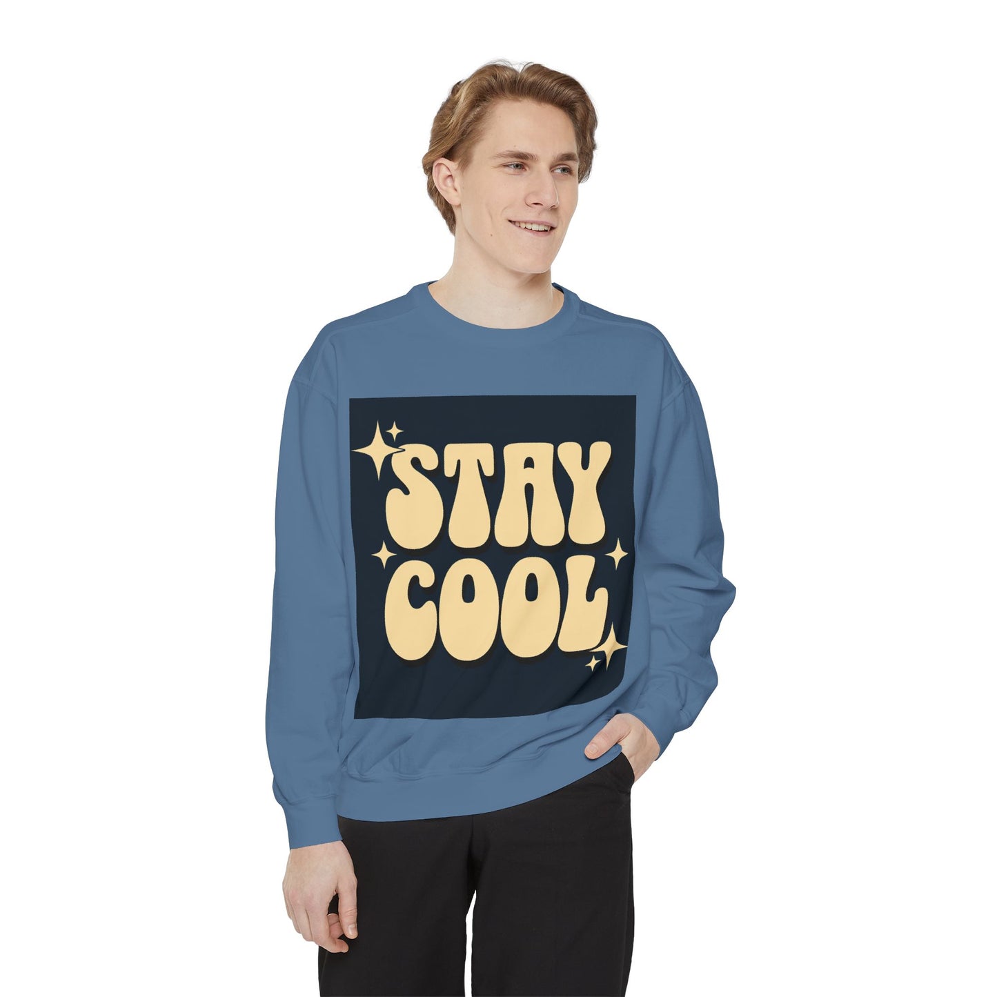 Sudadera Stay Cool — Jersey gráfico retro de los años 70