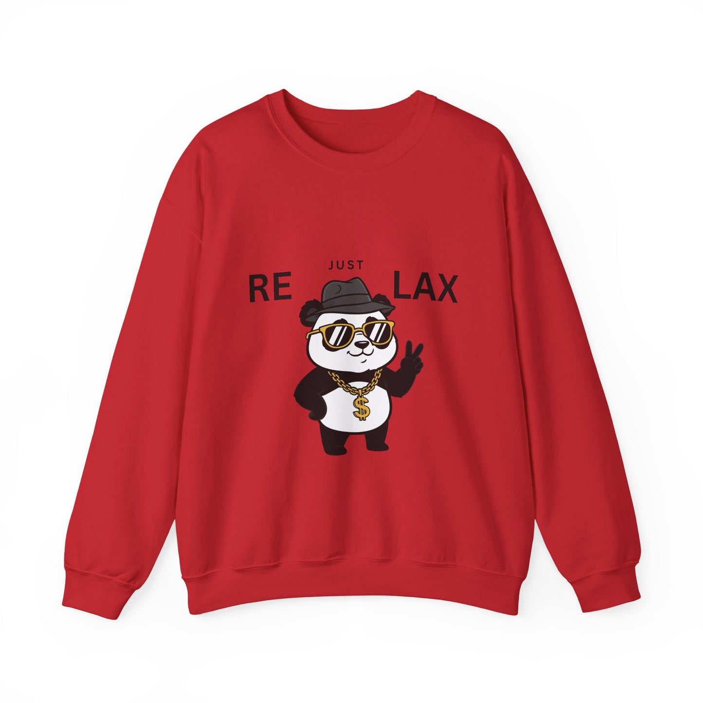 Sudadera de cuello redondo Just Relax Panda