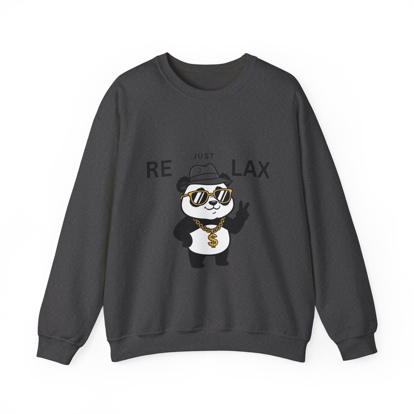 Sudadera de cuello redondo Just Relax Panda