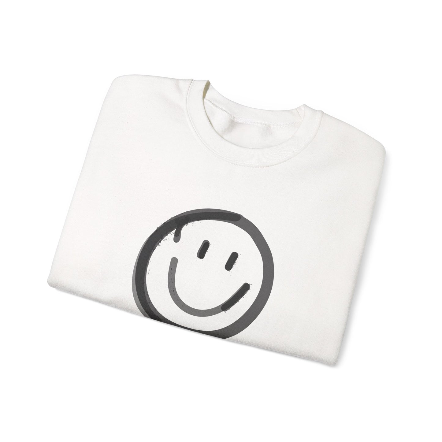 Claimed. Happily. Smiley Crewneck Sweatshirt