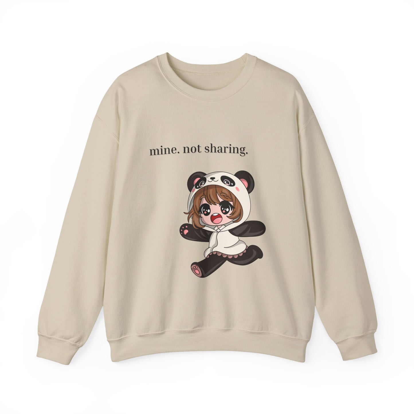 Sudadera unisex de cuello redondo Heavy Blend™: cuello redondo clásico y cómodo