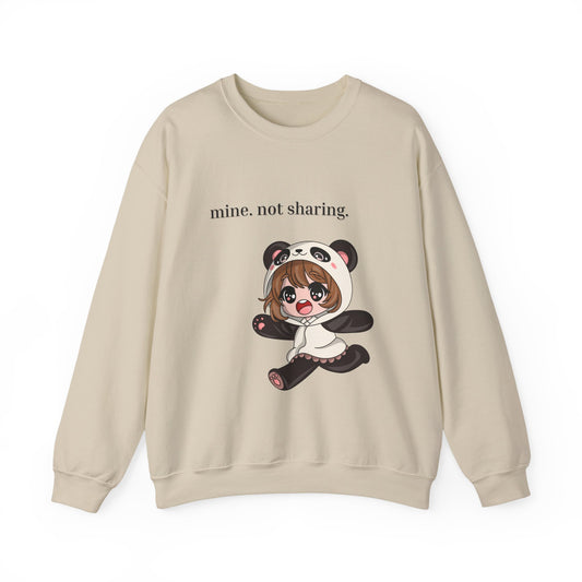 Sudadera unisex de cuello redondo Heavy Blend™: cuello redondo clásico y cómodo