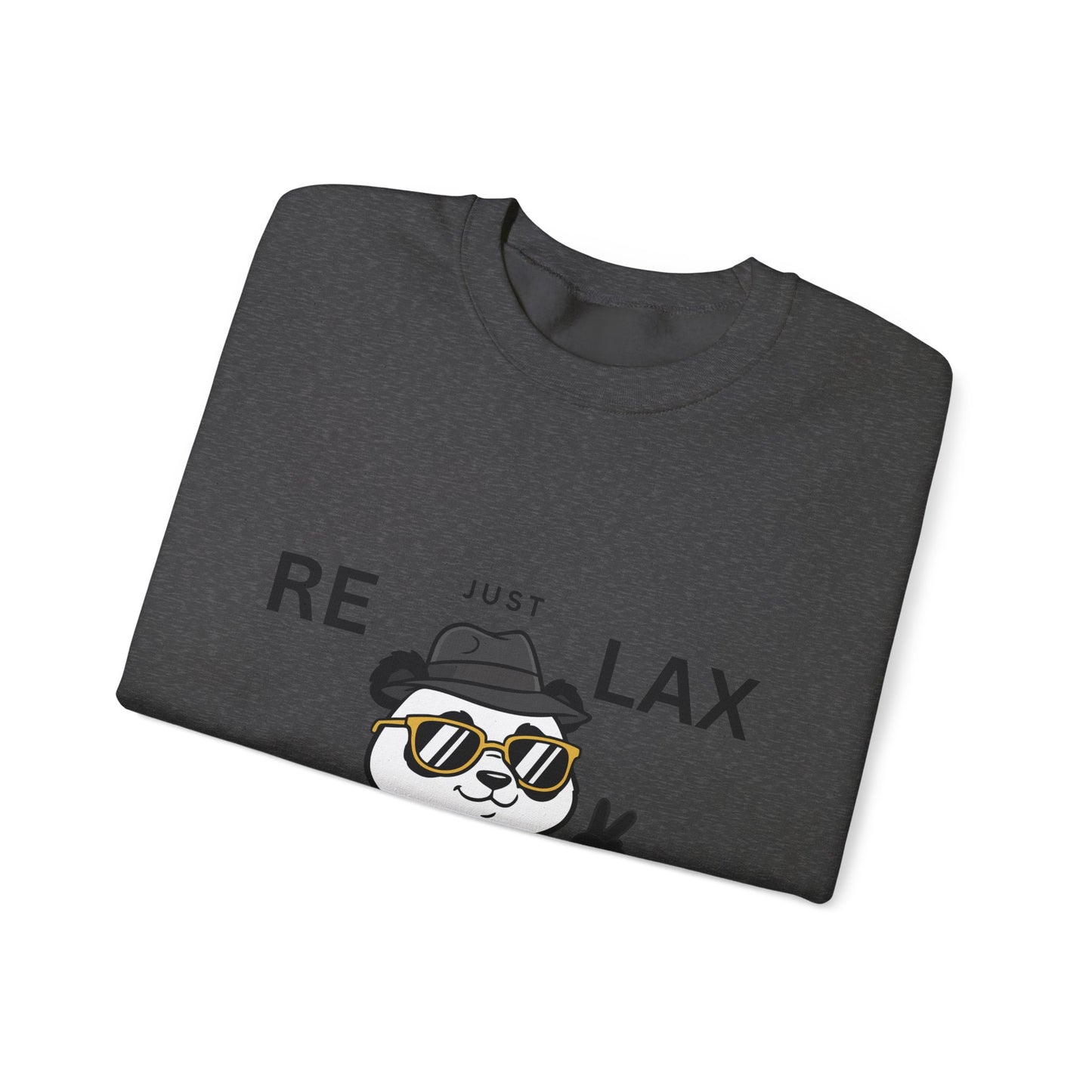 Sudadera de cuello redondo Just Relax Panda