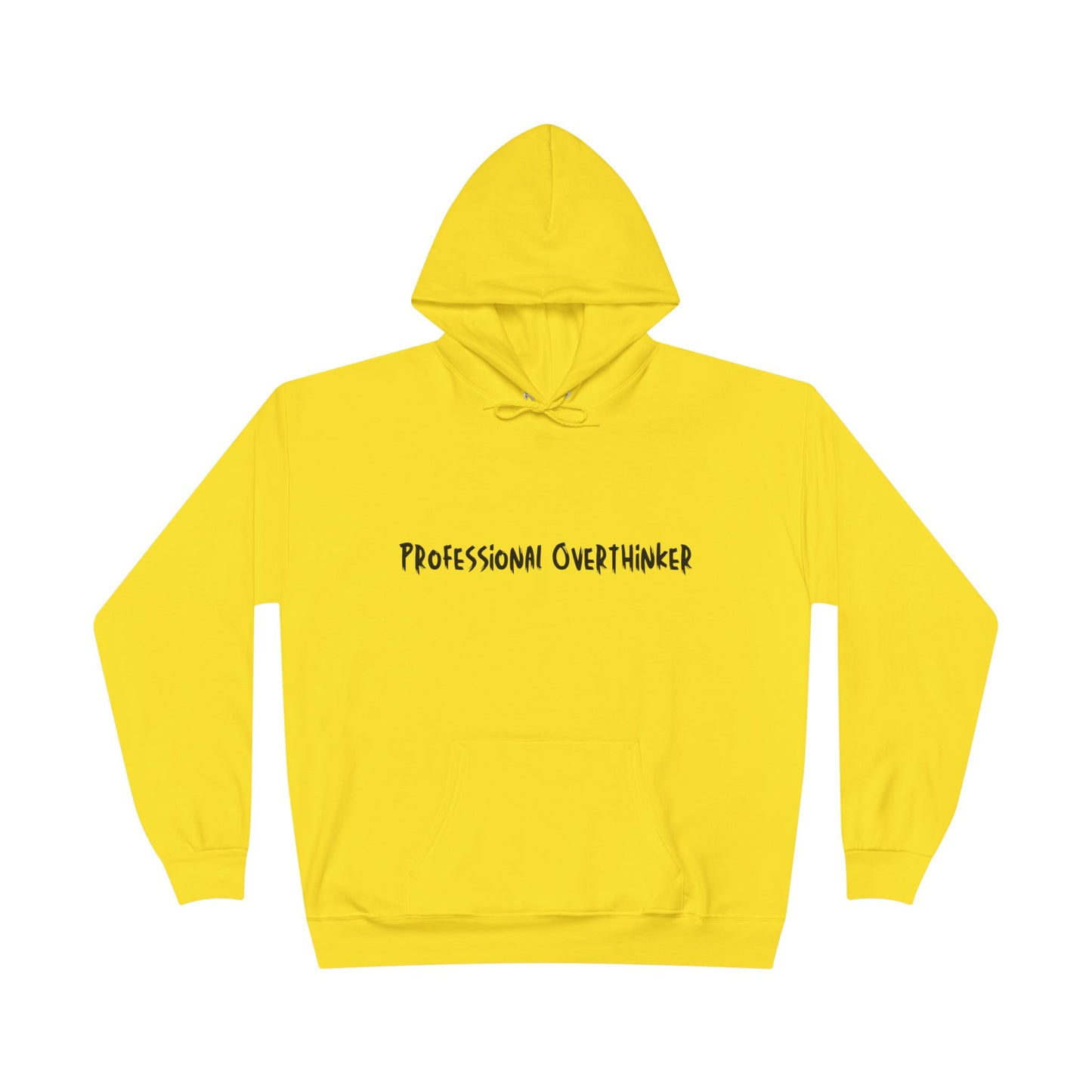 Professional Overthinker Hoodie — Funny Casual Pullover for Thinkers