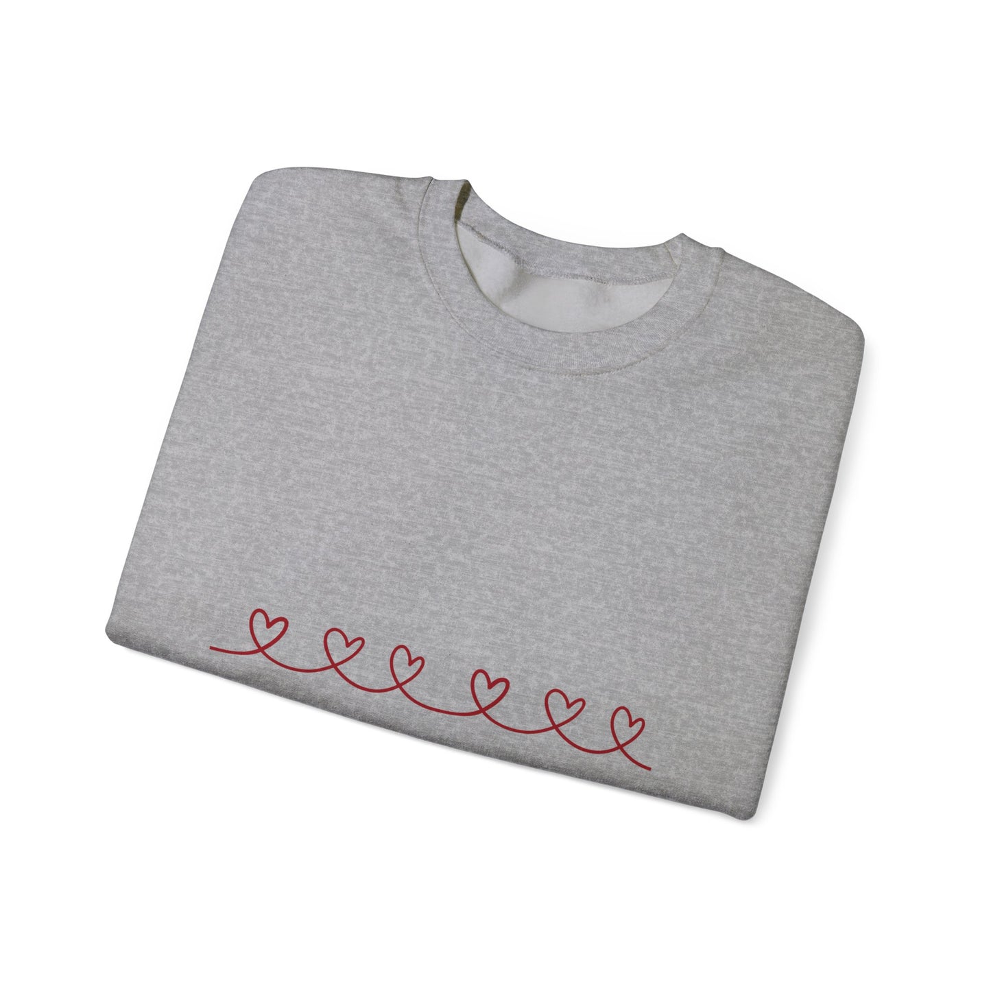 Sudadera Healing Into The New Year — Cuello redondo minimalista Heartline