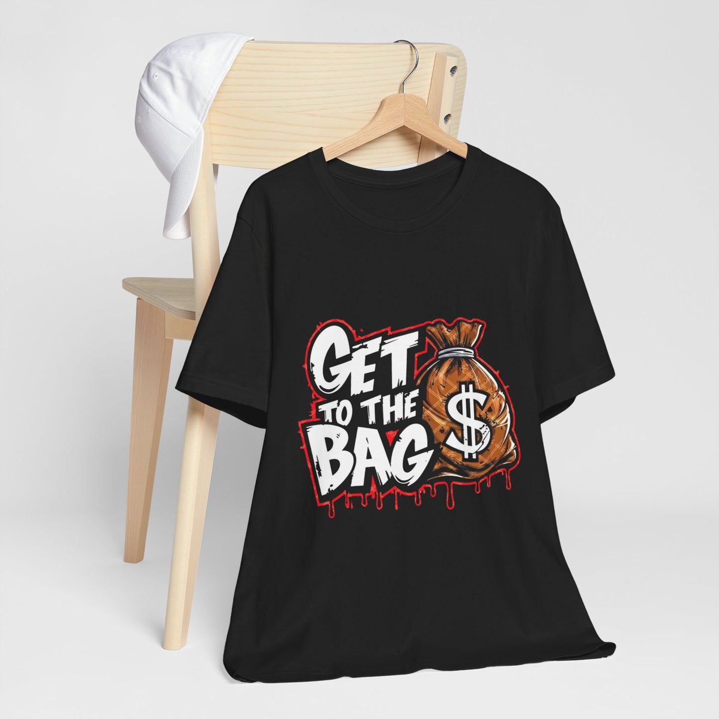 Get to the Bag T‑Shirt — Money Bag Graphic Tee