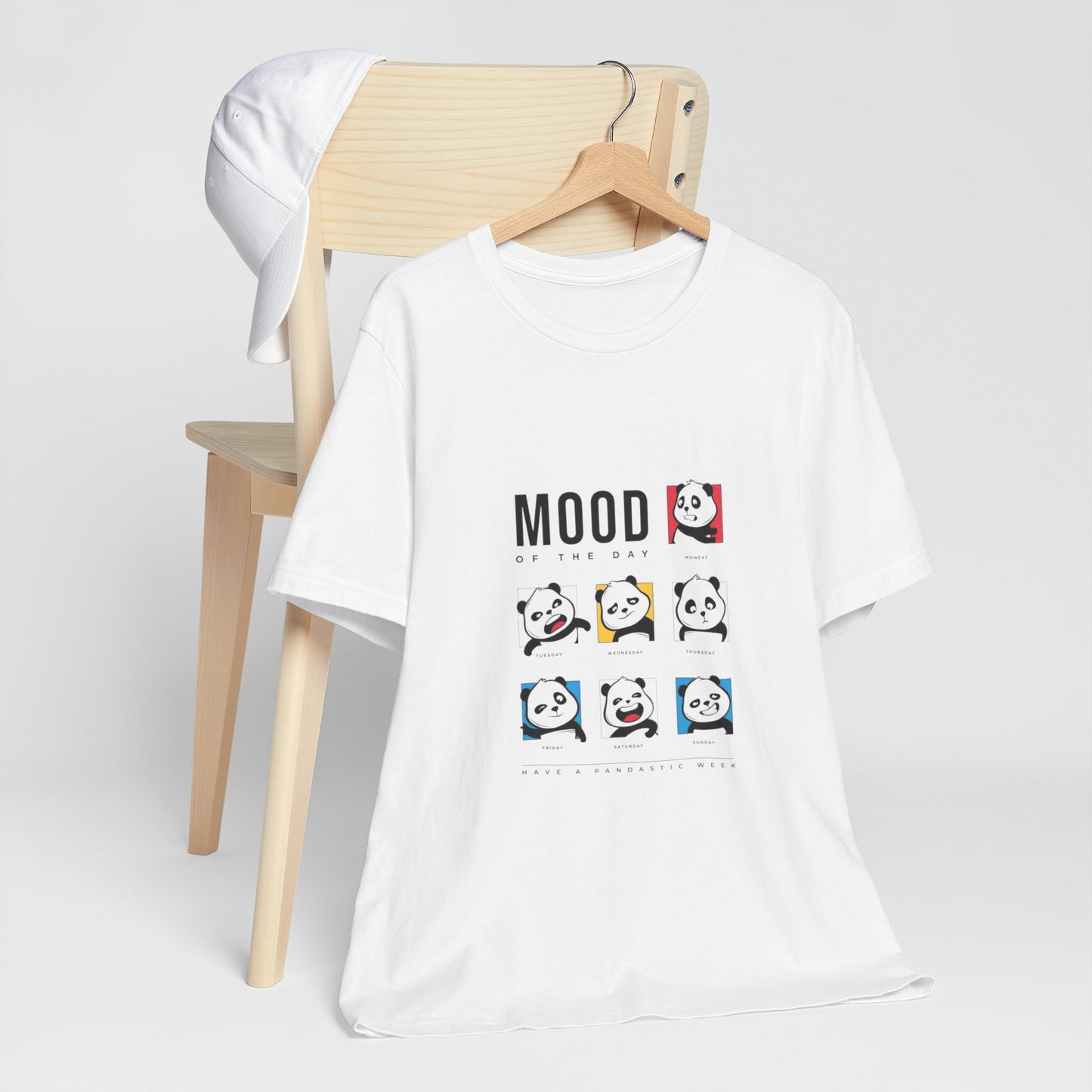 Mood Panda T-Shirt — Cute Emoji Panda Moods Tee