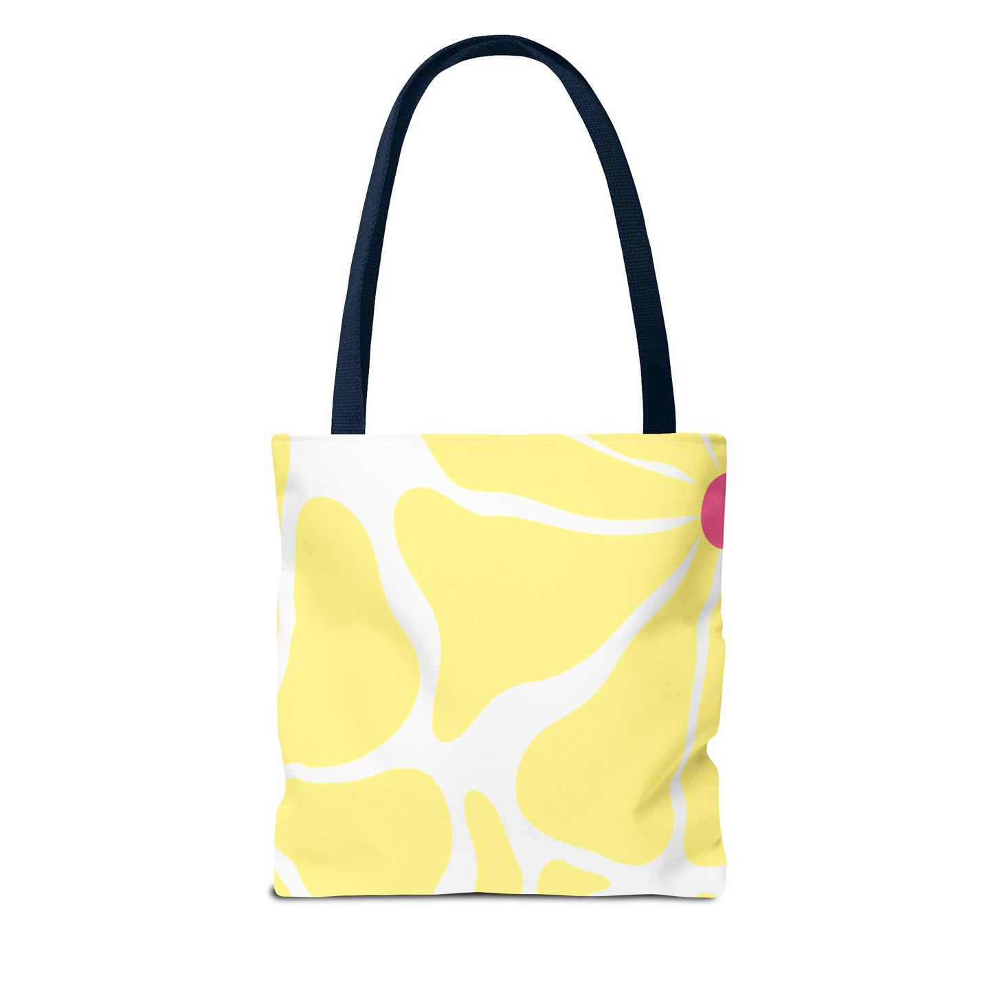 Floral Sunshine Yellow Daisy Tote Bag — All-Over Print