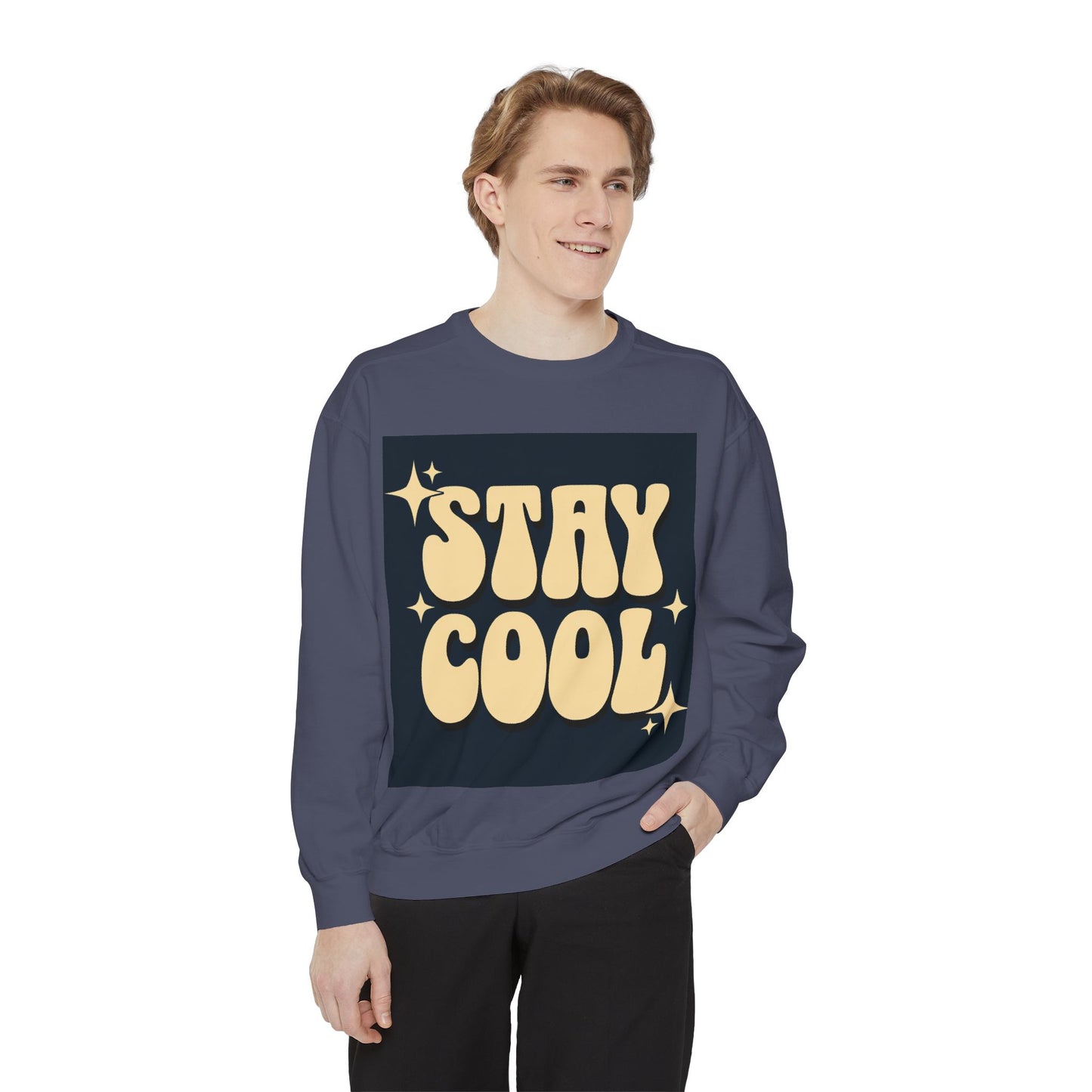 Sudadera Stay Cool — Jersey gráfico retro de los años 70